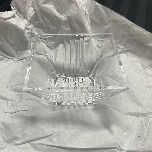 TIFFANY & CO. Metropolis Crystal small candy/trinket dish, made in Italy - Picture 2 of 8